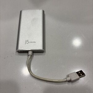 j5create JUA210 USB to VGA Adapter Cable External Video Display Converter